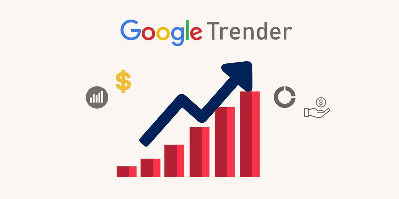 2 personer går igenom strategier. Vad är google trends ?