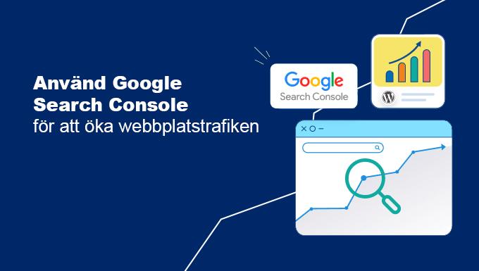 Du kan få väldigt mycket infromation från google search console gratis. Bilden demonstrerar googles färger med hjälp av pappersflyplan